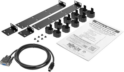 Vista 6 de Tripp Lite PDU con medición, interruptor de transferencia automática (ATS), 20A, 120V, 1.92kW, monofásico - 16 salidas (5-15/20R), cables de entrada