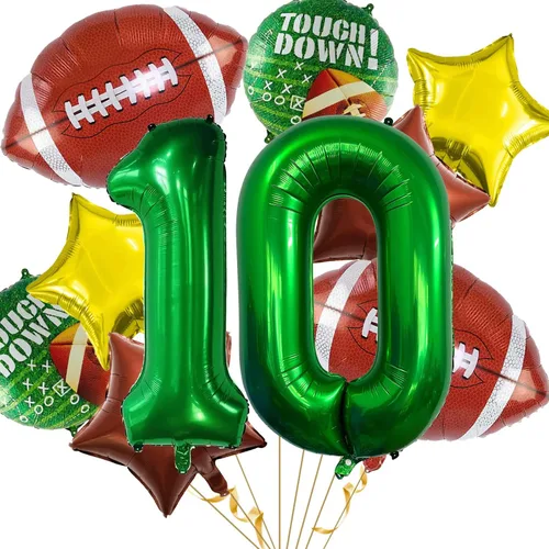 Vista 8 de Set de Globos de Fútbol Decoraciones para Fiesta de Cumpleaños de Fútbol Decoraciones de Partido de Fútbol Tema Deportivo para Cumpleaños