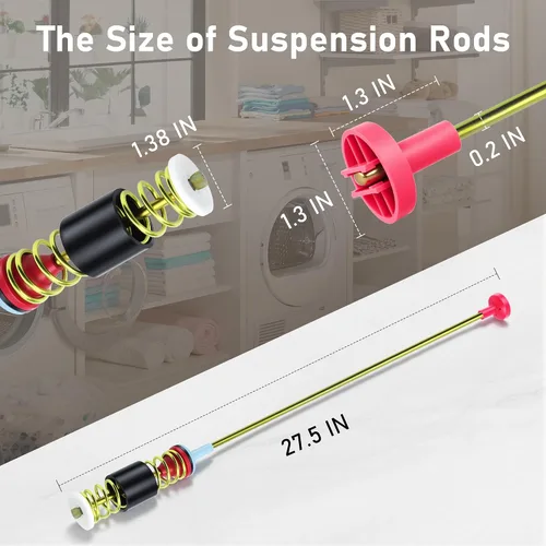 Vista 4 de WA54R7600AC/US WA54R7200AW/US Varillas de suspensión para Sam-sung WA54R7200AV/US WA54R7600AW/US WA54R7600AV/US, reemplaza DC97-16350V DC97-16350Y