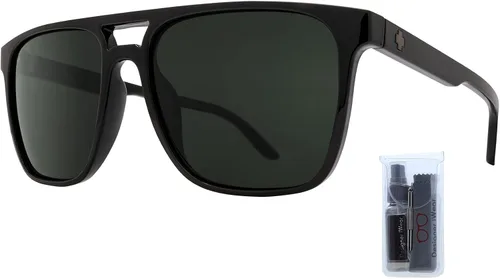 Vista 2 de Spy Czar Square Sunglasses for MEN BUNDLE with Designer iWear Complimentary Eyewear Kit