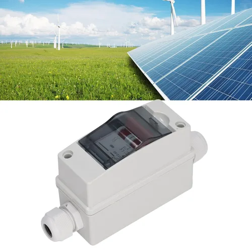 Vista 2 de Interruptor de desconexión solar fotovoltaica, interruptor de aislamiento de CC fotovoltaico IP65, impermeable, Plug and Play, 500 V, protector