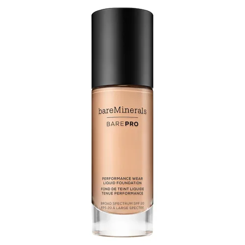 Vista 27 de bareMinerals BarePro 24HR Wear Matte Liquid Foundation Mineral SPF 20, Base de maquillaje de cobertura completa para piel madura, libre de aceite