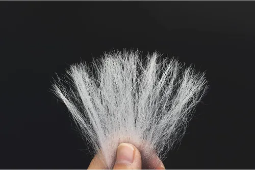 Vista 5 de Tigofly 16 Colores Fibra Sintética Grande Hank Super Pelo Mosca Atado Bucktail Jig Señuelo Hacer Materiales 16