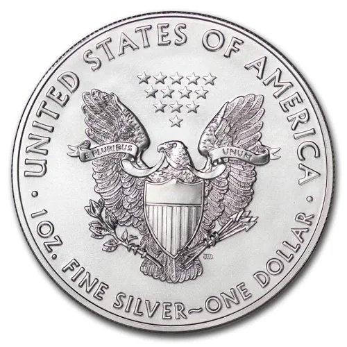 Vista 3 de 1986-2021 (Año al azar) Lote de (20) 1 oz American Silver Eagle $1 Vendedor