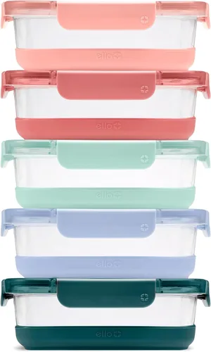 Vista 12 de Ello Duraglass Refresh - Recipientes de preparación de comidas de 3.4 tazas