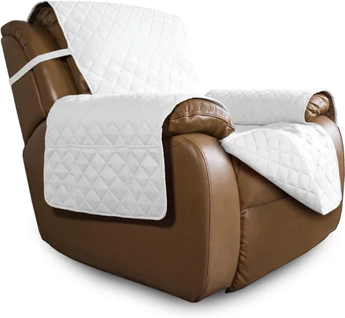 Vista 301 de Easy-Going - Funda reversible para sofá, resistente al agua, con varillas de espuma y correas elásticas, protector de muebles para mascotas y perros