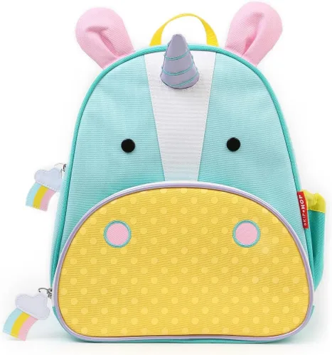 Vista 90 de Skip Hop - Mochila para preescolar, colección Zoo, para niños pequeños de 3 a 4 años, diseño de llama