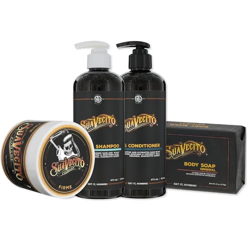 Vista 12 de Suavecito Paquete de productos esenciales para el cabello y el cuerpo