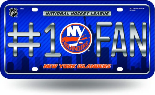 Vista 10 de NHL #1 - Placa de matrícula metálica para ventilador