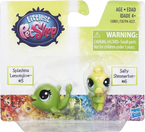 Vista 2 de Littlest Pet Shop Splashina Lemonglow & Salty Shimmerton