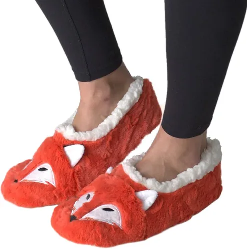 Vista 4 de Oooh Yeah - Divertidas pantuflas acolchadas para mujer