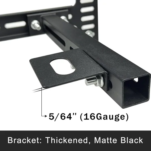 Vista 6 de Kit de soporte para cabecero ajustable, 2 unidades Soportes de metal resistentes para marco de cama, fácil instalación, compatible con camas