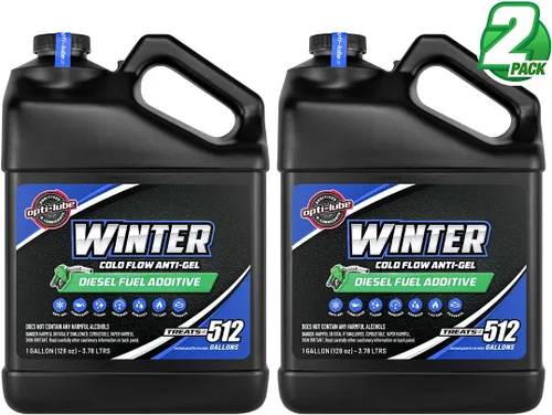 Vista 2 de Opti-Lube Fórmula de invierno Aditivo para combustible diesel anti-gel: galón (2 galones (1024 galones))