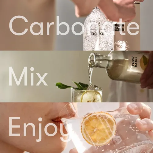 Vista 6 de Aarke Mezclador de bebidas, mezcla sin esfuerzo para tu bar en casa, elixir hecho a mano para complementar tu carbonatador de aarke cada botella