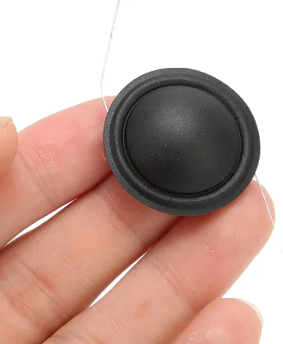 Vista 3 de 2 piezas de diafragma de repuesto de tweeter, bobina de voz de altavoz, accesorio de tweeter de cúpula de seda de tono alto para reemplazo de audio