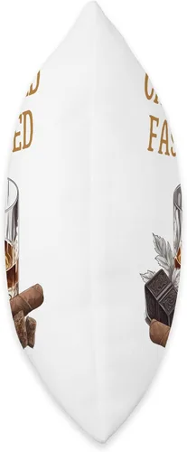 Vista 2 de Whiskey Tees & Old Fashioned Whiskey Apparel Call Me Old Fashioned Lovers - Almohada divertida de whisky, 16 x 16 pulgadas, multicolor