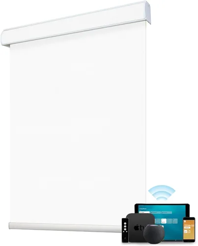 Vista 44 de SmartWings Persianas enrollables con cable duro PoE 100% opacas, muestra de tela