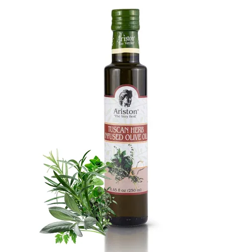 Vista 14 de Ariston "Lo Mejor" Aceite de Oliva Extra Virgen Rico en Antioxidantes, Prensado en Frío, Calidad Premium Producto de Grecia (250ml) 8.45 fl oz