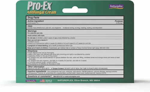 Vista 8 de Natureplex Pro-Ex Crema Antifúngica 1% Clotrimazol (paquete de 5) – Extra Fuerza Jock Itch, Tratamiento de Pie de Atleta y Tiña, fabricado