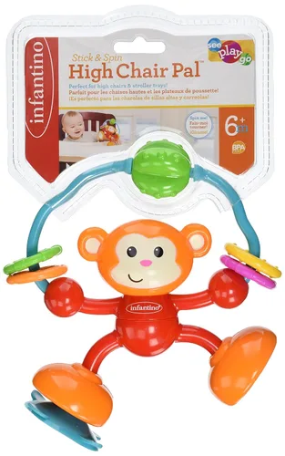 Vista 2 de Infantino Silla alta Stick and Spin Pal