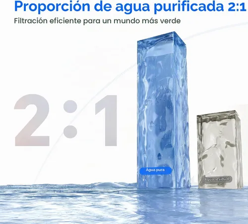 Vista 8 de Waterdrop Filtro X8-F3, repuesto para todos los sistemas RO de la serie X8