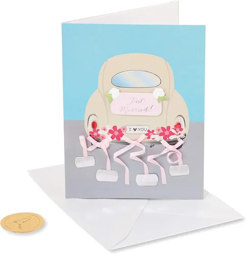 Vista 4 de Papyrus Tarjeta de boda (To Your Amazing Journey)