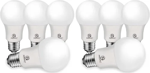 Vista 9 de Energetic - Bombillas A19 equivalentes a 75 vatios, súper brillo, 1200 lm, blanco suave 2700 K, bombilla LED A19 de 10 W, base estándar E26 Blanco