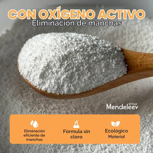 Vista 9 de Blanqueador y oxígeno de percarbonato de sodio de 2.5 libras, potenciador y limpiador de ropa