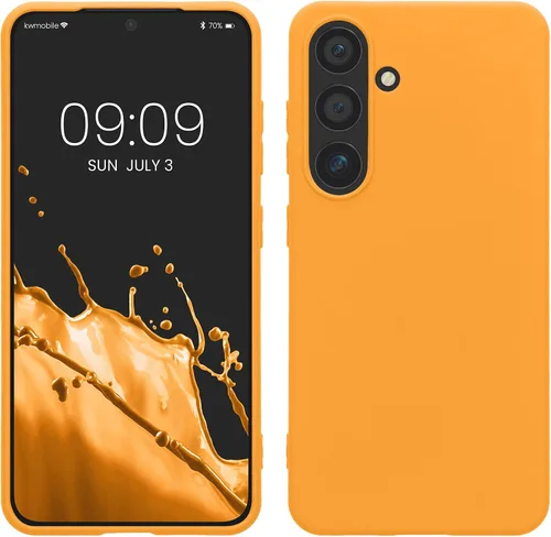 Vista 32 de kwmobile Funda compatible con Samsung Galaxy S23 - Funda protectora de silicona TPU suave y delgada - Piedra antigua