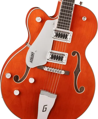 Vista 3 de Gretsch G5420LH Electromatic Classic Hollowbody Single-cut Guitarra eléctrica zurda - Mancha naranja