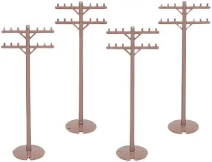 Vista 2 de Bachmann Trains - Accesorios de escenario - POLES TELÉFONO (12 pcs) - Escala HO