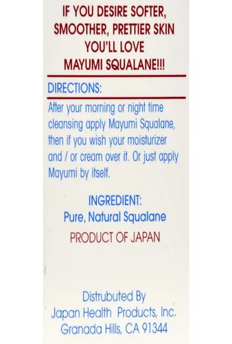Vista 2 de Mayumi Squalane Aceite para la Piel - 2.17 fl oz