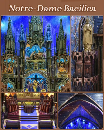Vista 3 de Kit de rincón de libros de la basílica de Notre-Dame, casa en Duomo Di Mliano
