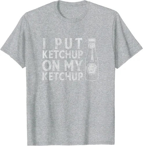 Vista 6 de Heinz Tomato Ketchup I Put Ketchup On My Ketchup - Camiseta envejecida, Negro