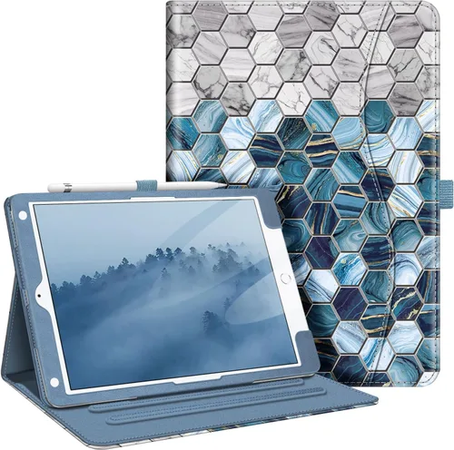 Vista 24 de Fintie - Funda para iPad de 9ª / 8ª / 7ª generación (2021/2020/2019) de 10.2 pulgadas - [Protección de esquinas] Funda con soporte de visualización