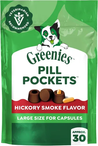 Vista 11 de Greenies Pill Pockets - Golosinas para perros de gran tamaño, sabor a queso