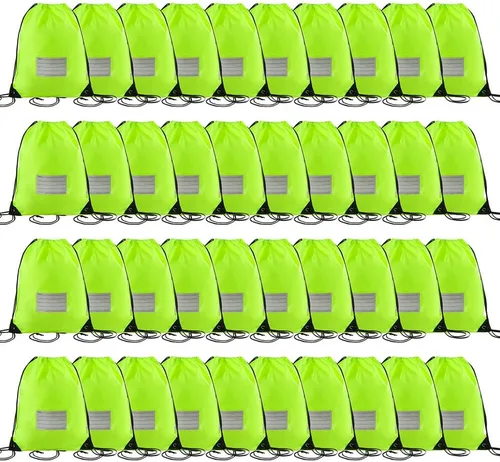 Vista 76 de CODOBON Paquete de 20 bolsas con cordón, mochila de cuerda de dibujo a granel, bolsa de bricolaje para gimnasio, deportes, bolsa para mujeres