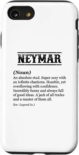 Vista 18 de Neymar - Definición de nombre Frase divertida - Funda personalizada para iPhone 17 para hombre