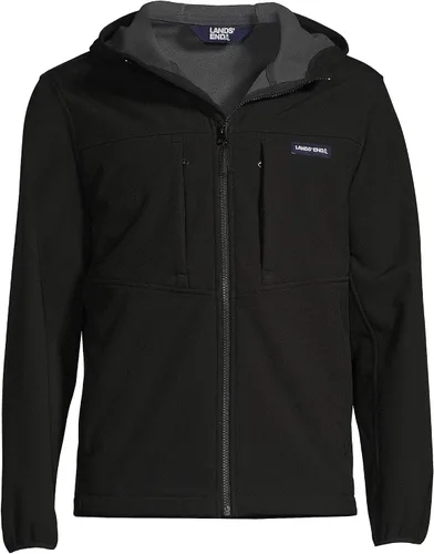 Vista 5 de Lands' End Chaqueta de vellón elástica Softshell para hombre