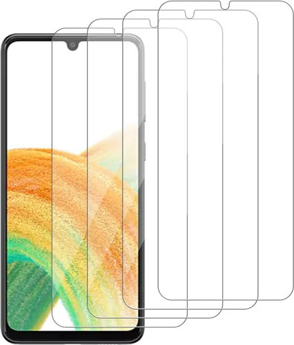 Vista 16 de Paquete de 4 protectores de pantalla exteriores de vidrio compatibles con Samsung Galaxy Z Fold 5 [solo el exterior] SM-F946U SM-F946U1 SM-F946B