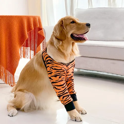 Vista 5 de HDKUW Protector de codo de perro para callos, funda de recuperación de articulaciones de perro para evitar lamer heridas, coderas con almohadilla
