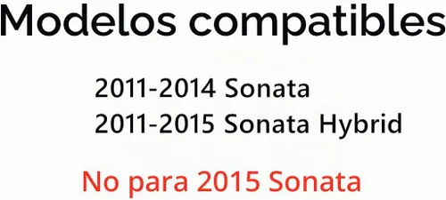 Vista 2 de Vidrio para puerta delantera derecha del pasajero compatible con modelos Hyundai Sonata 2011-2014/Sonata Hybrid 2011-2015