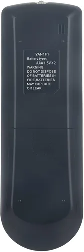 Vista 5 de PerFascin YAN1F1F YAN1F1 Control remoto apto para aire acondicionado Gree Control remoto LIVS12HP115V1AH LIVS12HP230V1AH LIVS24HP230V1AH