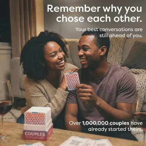 Vista 6 de TALKING POINT CARDS Profundiza tu conexión con 200 tarjetas de conversación divertidas y atractivas para parejas. Construye intimidad, fortalece tu