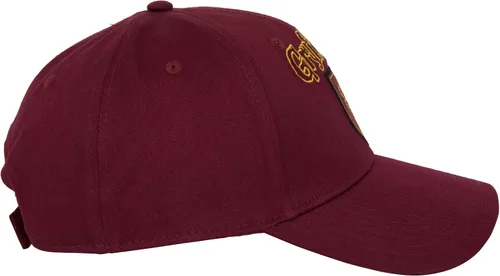Vista 5 de Gorra de béisbol de Harry Potter Gryffindor Crest, color rojo