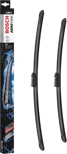 Vista 58 de BOSCH 3397007856 AeroTwin OE - Juego de 2 limpiaparabrisas de repuesto, paquete combinado (18 y 19 pulgadas)
