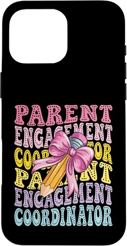 Vista 19 de iPhone XR Parent Engagement Coordinator Family Liaison Back to school Case