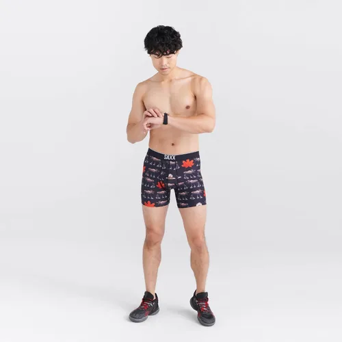 Vista 3 de Saxx - Ropa interior para hombre - Vibe Boxer Briefs con soporte integrado para bolsa de balas, otoño de 2020