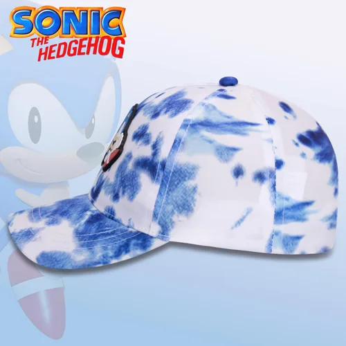 Vista 4 de Accessory Supply Sonic The Hedgehog - Gorro de béisbol para niños con velcro ajustable en la espalda, gorra transpirable de algodón
