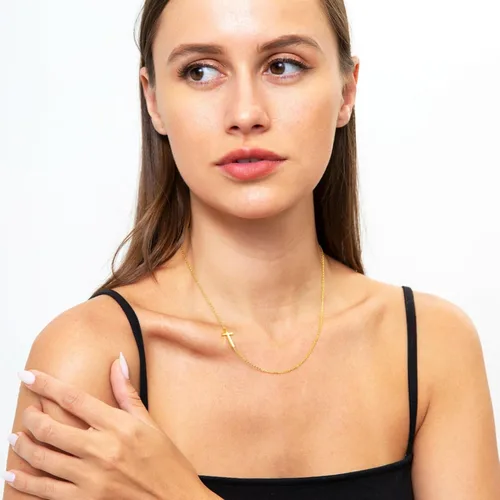 Vista 4 de Regalos Personalizados Para Hija - Regalo Para El 14 De Febrero Para Mujer, Cadenas Para Mujeres 14k Con Corazon, Regalo Para Hija De Mamá O Papá